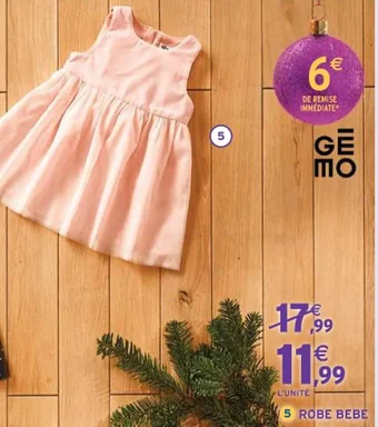 Intermarché ROBE BEBE offre
