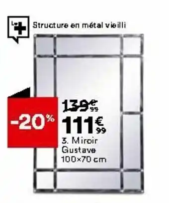 BUT Miroir gustave offre