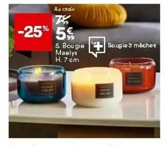 BUT Bougie maelys offre