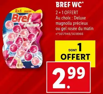 Bref bref wc
