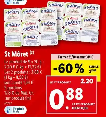 Lidl St môret st môret offre