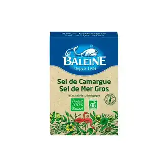 Auchan Sel de mer fin de camargue bio la baleine offre