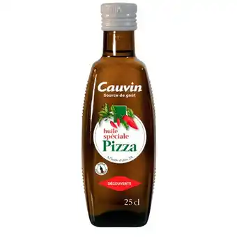Auchan Huile pimentée pour pizza cauvin offre