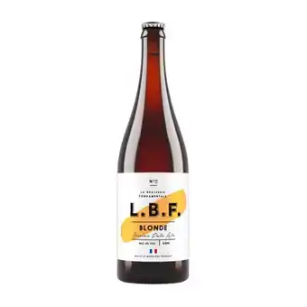 Auchan Bière blonde l.b.f offre