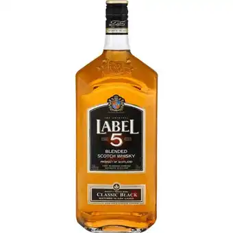 Auchan Whisky label 5 offre