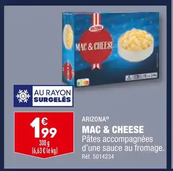 ALDI Arizona mac & cheese offre