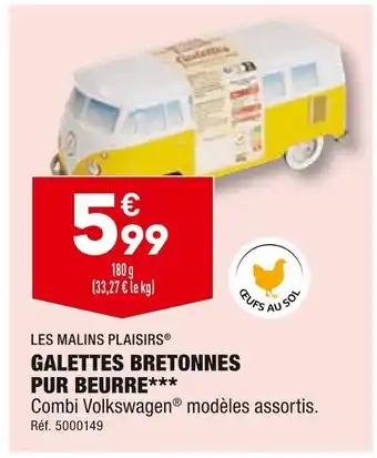 Les malins plaisirs galettes bretonnes pur beurre