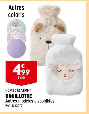ALDI Home creation bouillotte offre