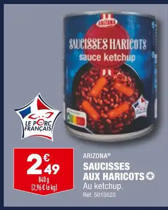 ALDI Arizona saucisses aux haricots offre
