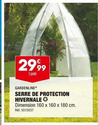 ALDI Gardenline serre de protection hivernale offre