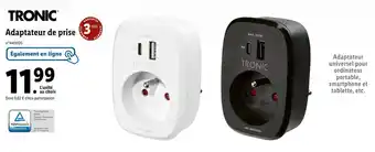 Lidl Tronic adaptateur de prise offre