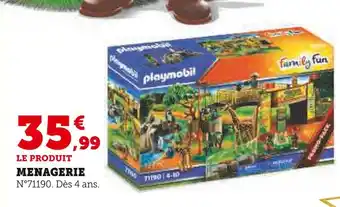 Playmobil menagerie