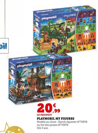 Hyper U Playmobil playmobil my figures offre