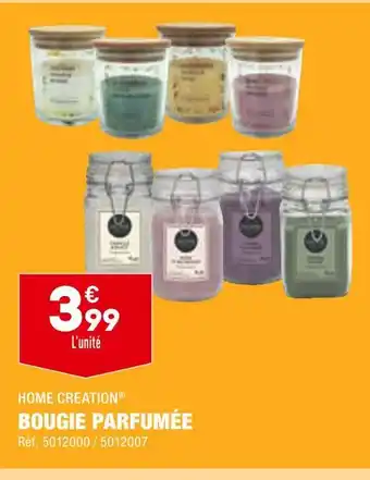 ALDI Home creation bougie parfumée offre