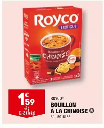 ALDI Royco bouillon à la chinoise offre