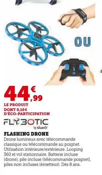 Hyper U Flybotic flashing drone offre