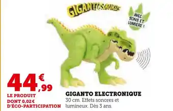 Hyper U Giganto electronique offre