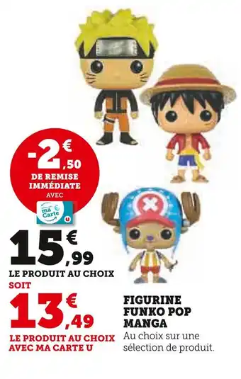 Hyper U Figurine funko pop manga offre