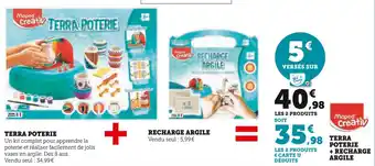 Maped creativ terra poterie + recharge argile