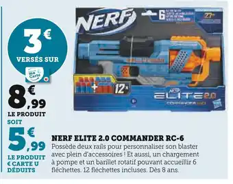 Nerf elite nerf elite 2.0 commander rc-6