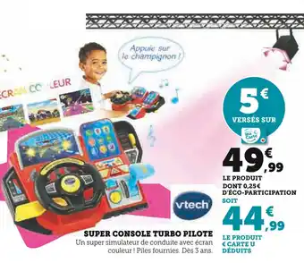 Vtech simulateur de conduite