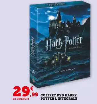 Hyper U Coffret dvd harry potter l'integrale offre
