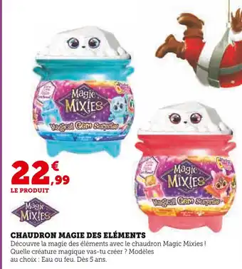 Magic mixies chaudron magie des eléments