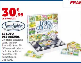 Hyper U Sentosphère le loto des odeurs offre