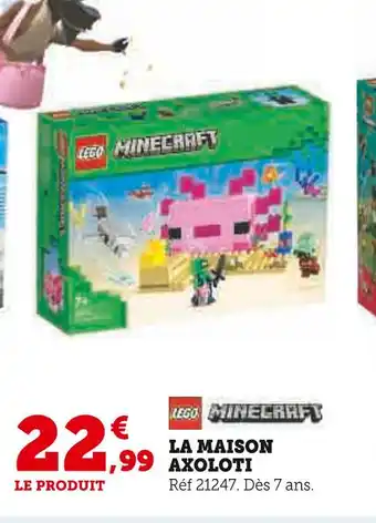 Hyper U Lego la maison axoloti offre