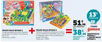 Tomy tricky bille niveau 1 + tricky bille niveau 2