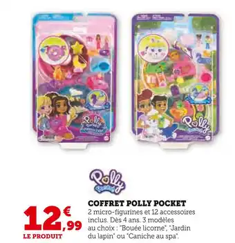 Hyper U Polly pocket coffret polly pocket offre