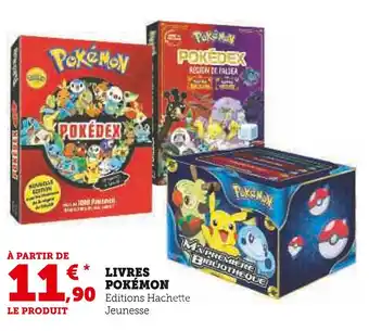 Hyper U Pokémon livres pokémon offre
