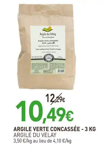 naturéO Argile du velay argile verte concassée offre