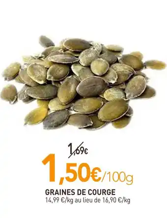 naturéO Graines de courge offre