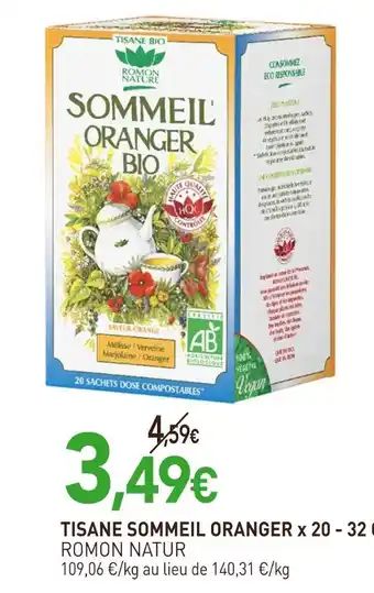 Romon natur tisane sommeil oranger