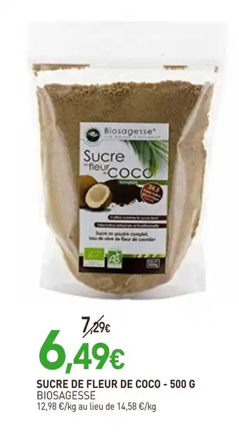 naturéO Biosagesse sucre de fleur de coco offre
