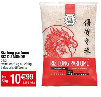 Cora x Carrefour Riz du monde riz long parfumé offre