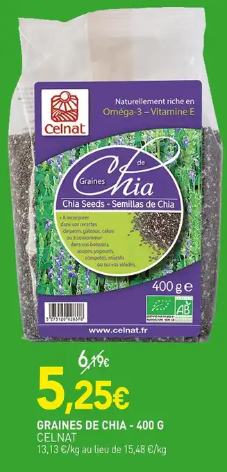 Celnat graines de chia