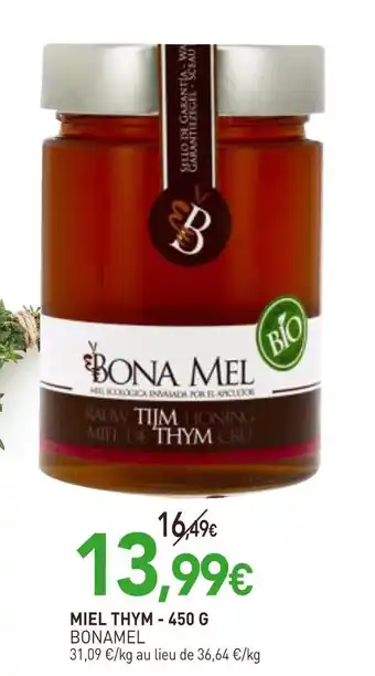 naturéO Bonamel miel thym offre