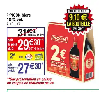 Picon picon bière 18 % vol