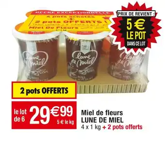 Cora x Carrefour Lune de miel miel de fleurs offre