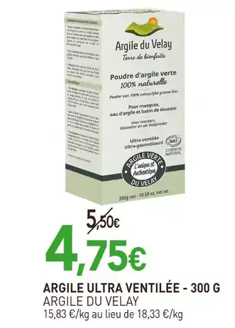 Argile du velay argile ultra ventilée