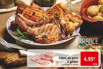 Colruyt Côtes de porc à griller offre