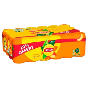 Auchan Lipton ice tea pêche offre