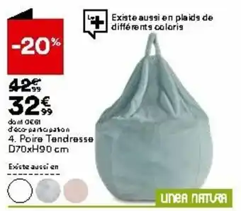 BUT Poire Tendresse D70xH90 cm offre