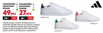 Sport 2000 Adidas chaussures advantage homme et junior offre