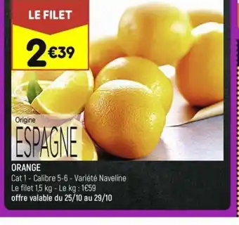 Leader Price ORANGE offre