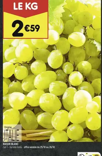 RAISIN BLANC