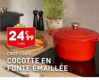 ALDI COCOTTE EN FONTE ÉMAILLÉE offre