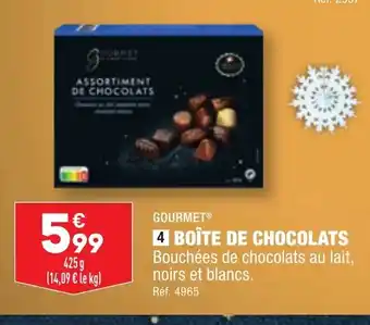 ALDI 4 BOÎTE DE CHOCOLATS offre